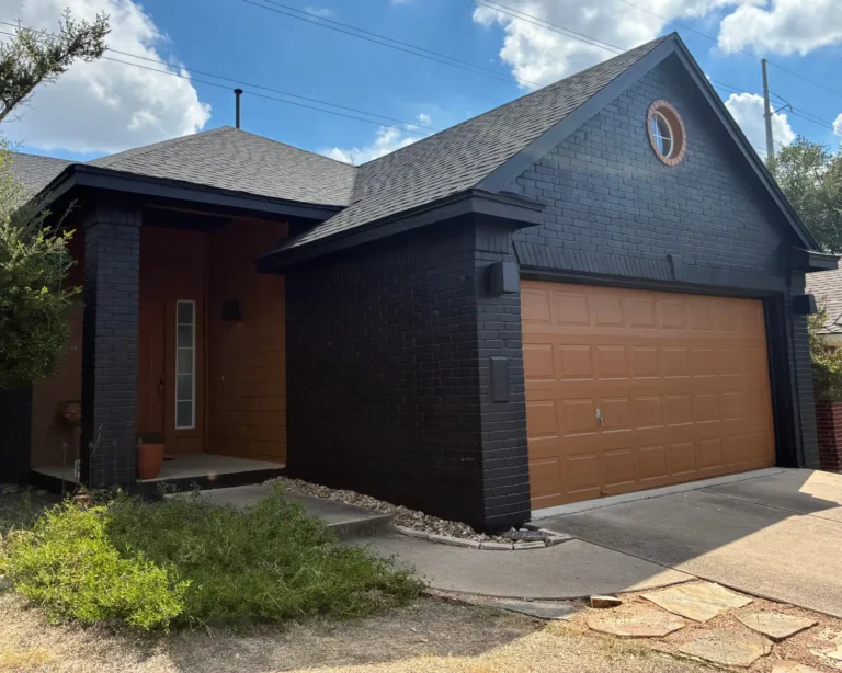 Beautiful renovation using Rain Shield applied by house painters in Austin