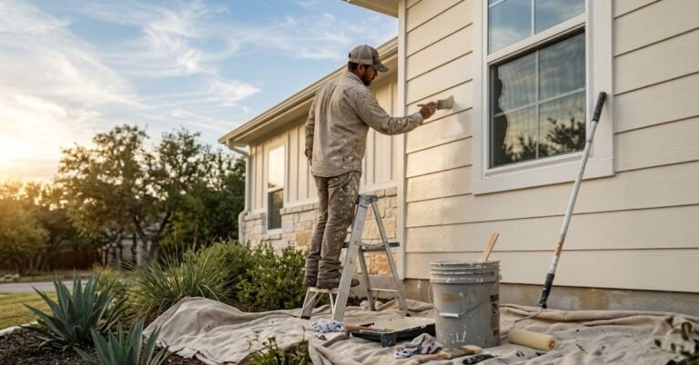 best time to paint house exterior texas